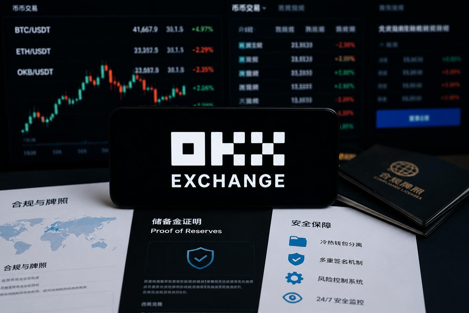 OKX合规牌照查询与储备证明安全配图 OKX合规牌照查询与储备证明安全配图