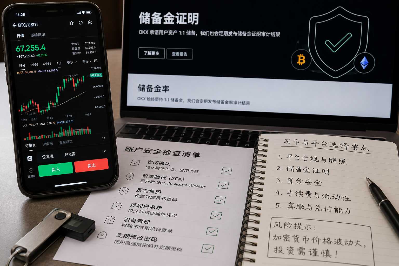 数字资产平台储备证明与账户安全检查配图 数字资产平台储备证明与账户安全检查配图