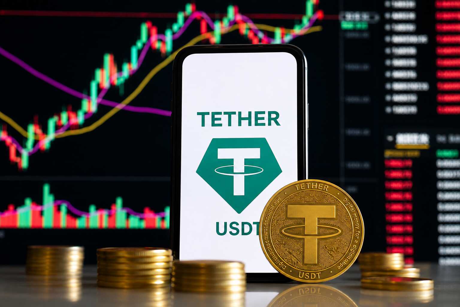 USDT稳定币、市场行情与Tether储备风险分析